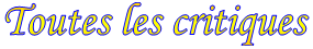 Toutes les critiques